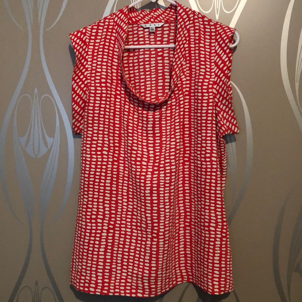 Cabi Polka Dot Top